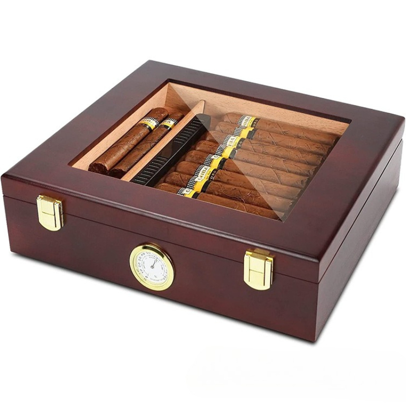 Men Accessories Gift Box - Cigar Humidor Box Cigar Case with