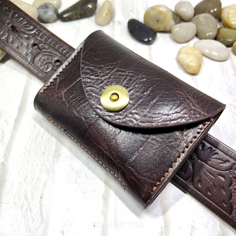 Coin Holder Men - Blongk Mini Eo Túi Mỏng Dạng