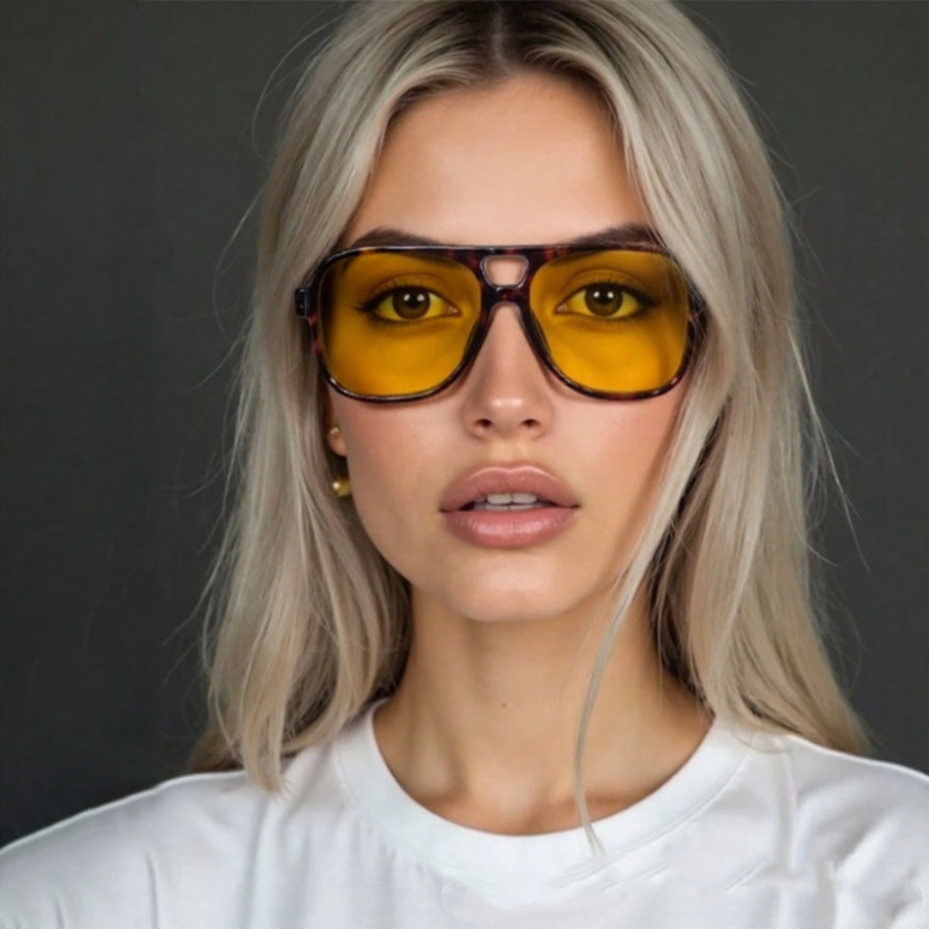 Men'S Accessories Glasses - New Vintage Classic Designer Double Bridge