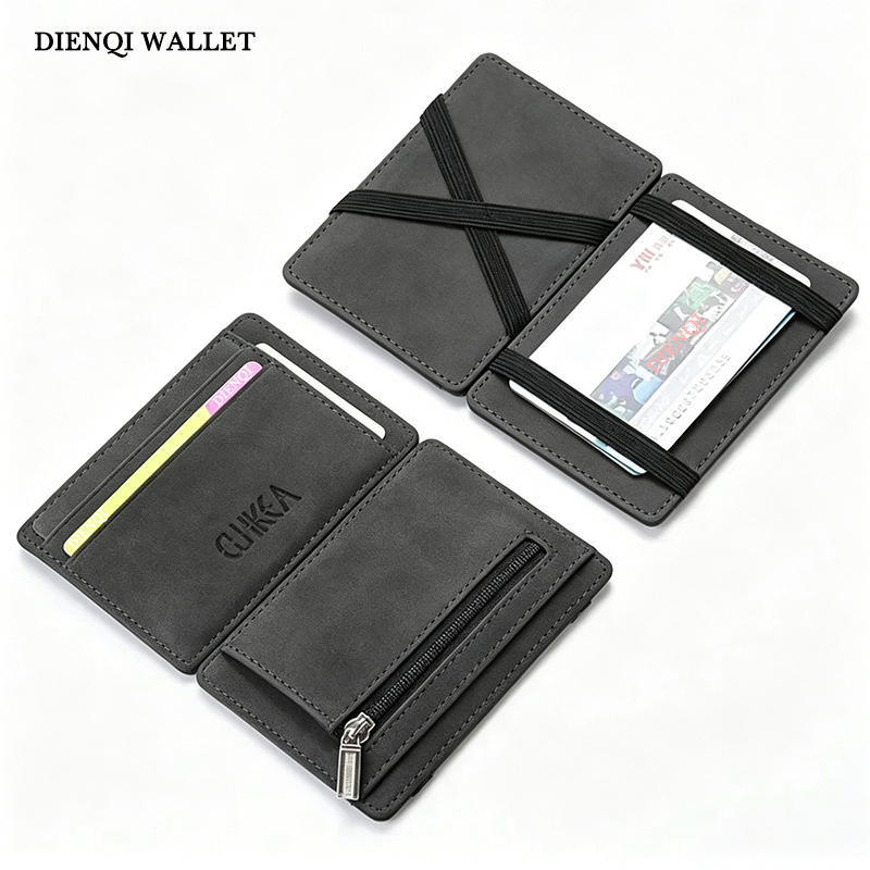 PU Leather Magic Wallet Men Bu - đánh giá và giá Coin Holder Men