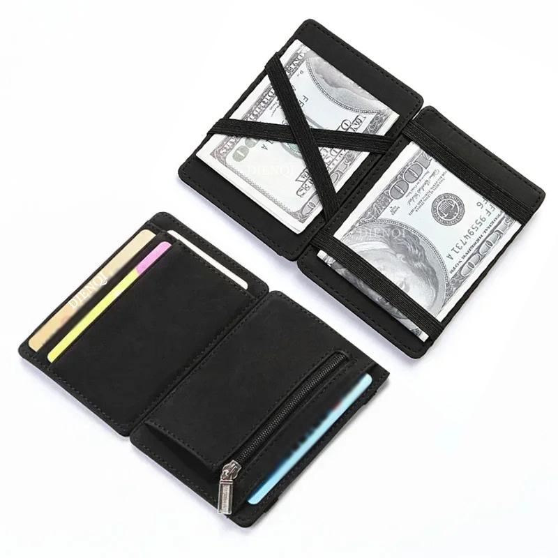 PU Leather Magic Wallet Men Bu - đánh giá và giá Coin Holder Men