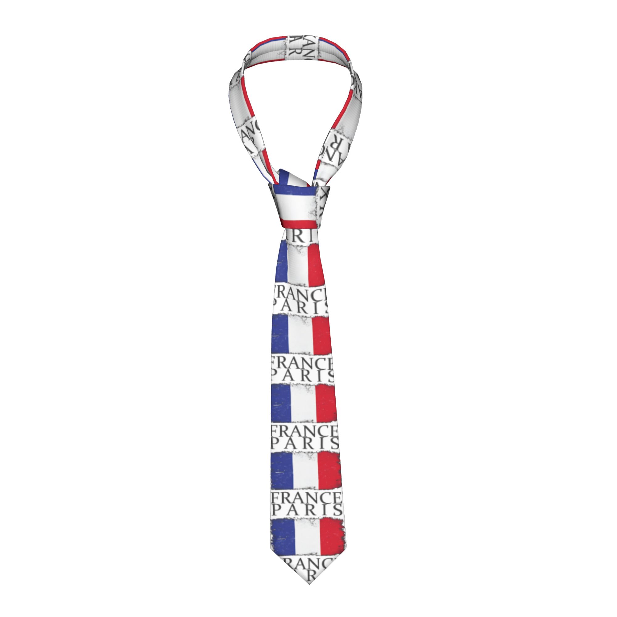 Men's Tie France Flag Capital  - đánh giá và giá Men'S Accessories Paris