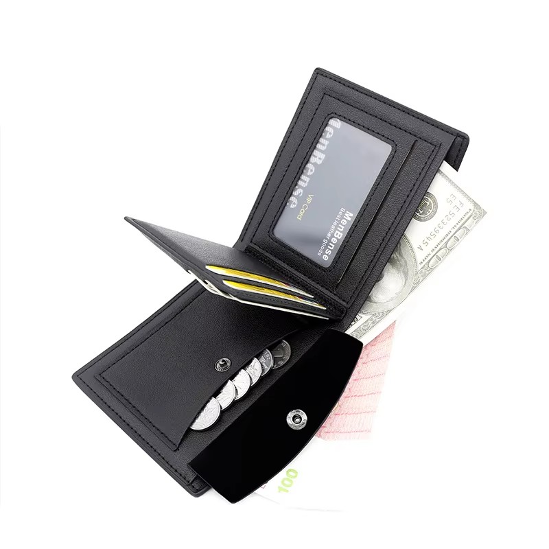 Name Engraving Short Men's Wal - đánh giá và giá Coin Holder Men