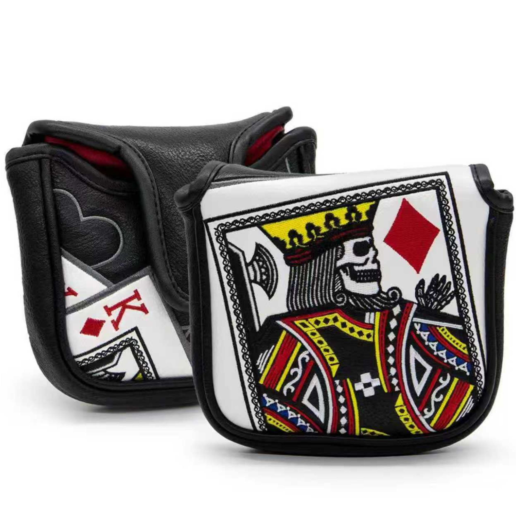 King Of Hearts Embroidered Mal - đánh giá và giá Men Accessories To Gift