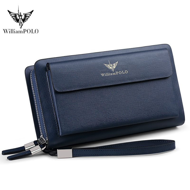 WILLIAMPOLO Luxury Men's Leath - đánh giá và giá Men'S Accessories Wallet