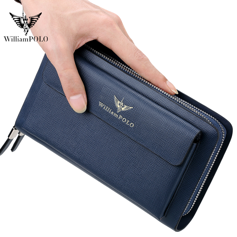 WILLIAMPOLO Luxury Men's Leath - đánh giá và giá Men'S Accessories Wallet