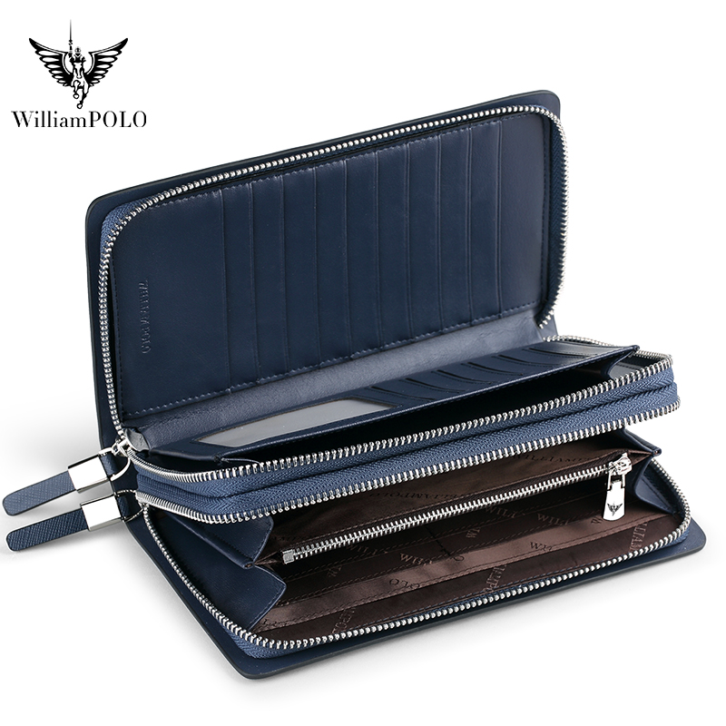 WILLIAMPOLO Luxury Men's Leath - đánh giá và giá Men'S Accessories Wallet