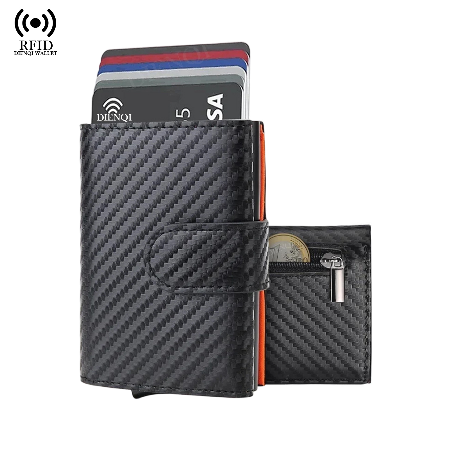 Microfiber Leather Business Ca - đánh giá và giá Coin Holder Men