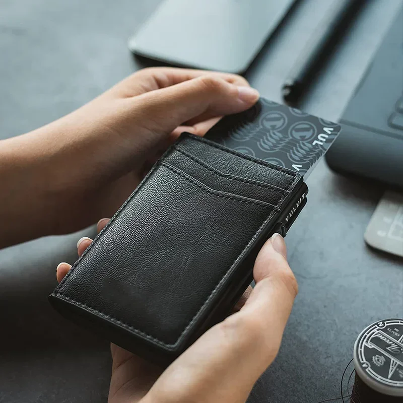 Mens Minimalist Wallet Luxury  - đánh giá và giá Coin Holder Men