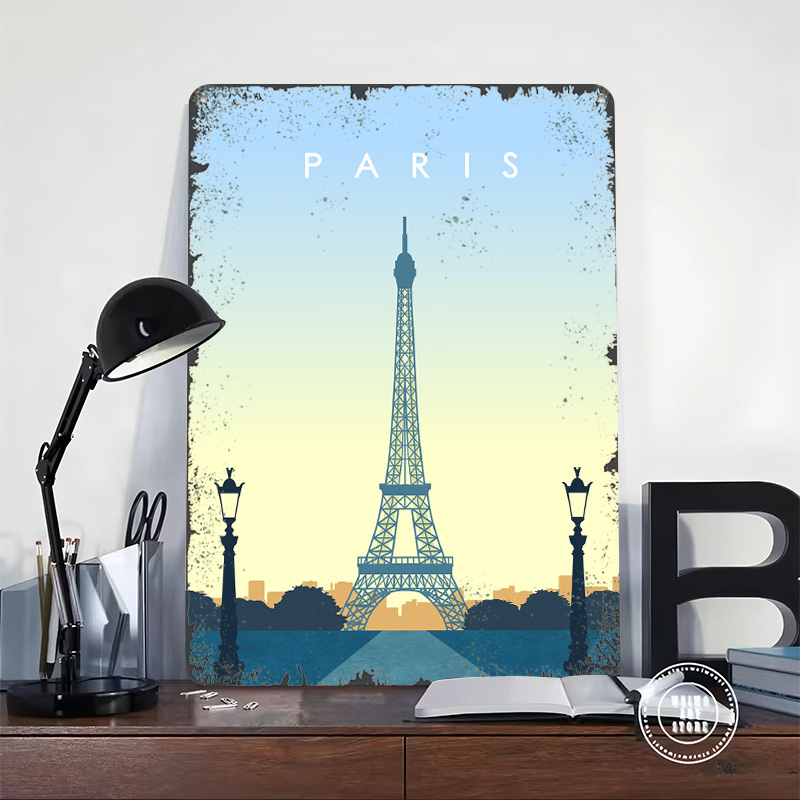 Paris 3D Texture Printed Poste - đánh giá và giá Men'S Accessories Paris