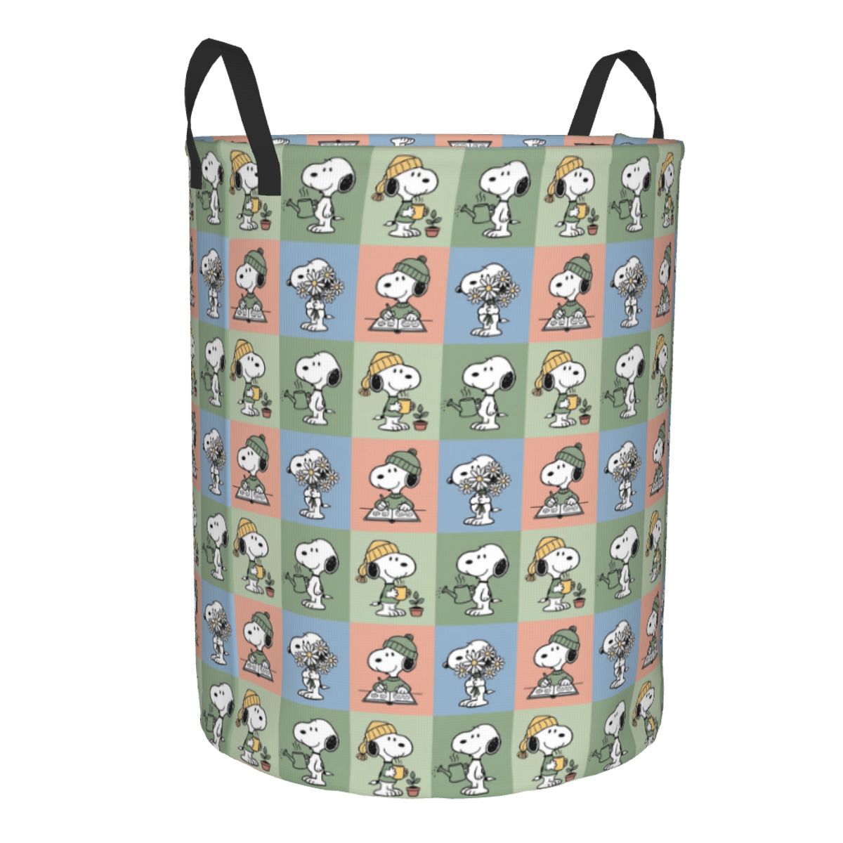 S-Snoopy Checkered Plaid Laund - đánh giá và giá Men Accessories Hamper