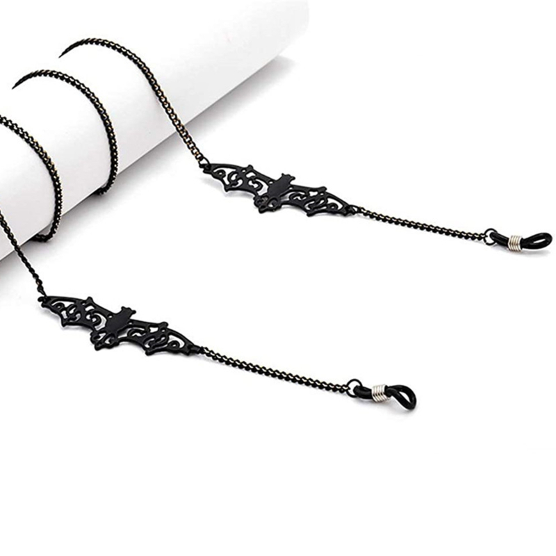 1-10PCS Gothic Bat Eyeglass Ch - đánh giá và giá Men Accessories Neck Chain