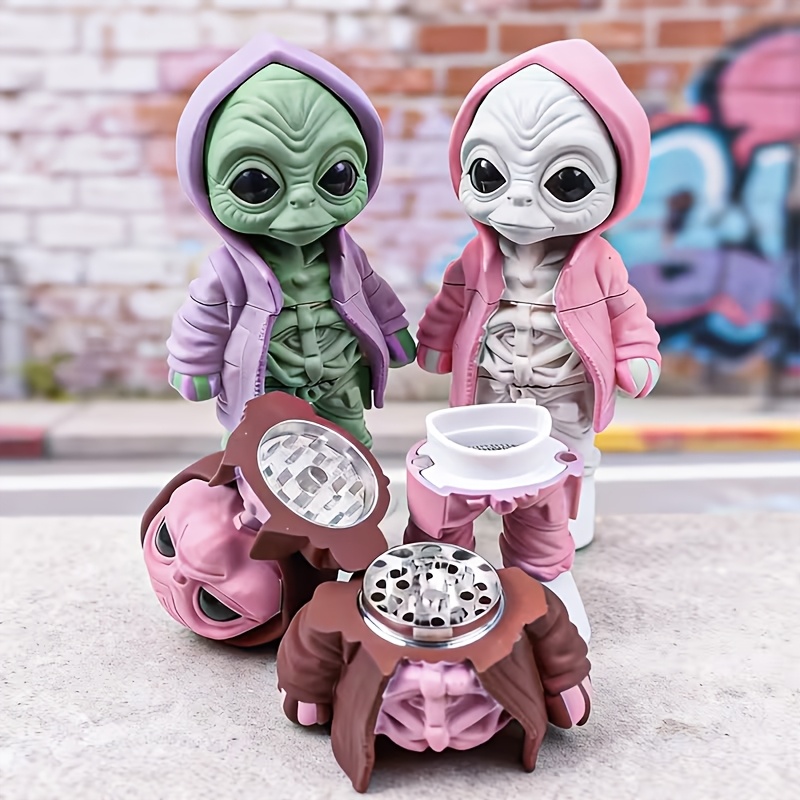 Funny Alien Herb Grinder Spice - đánh giá và giá Men Accessories To Gift