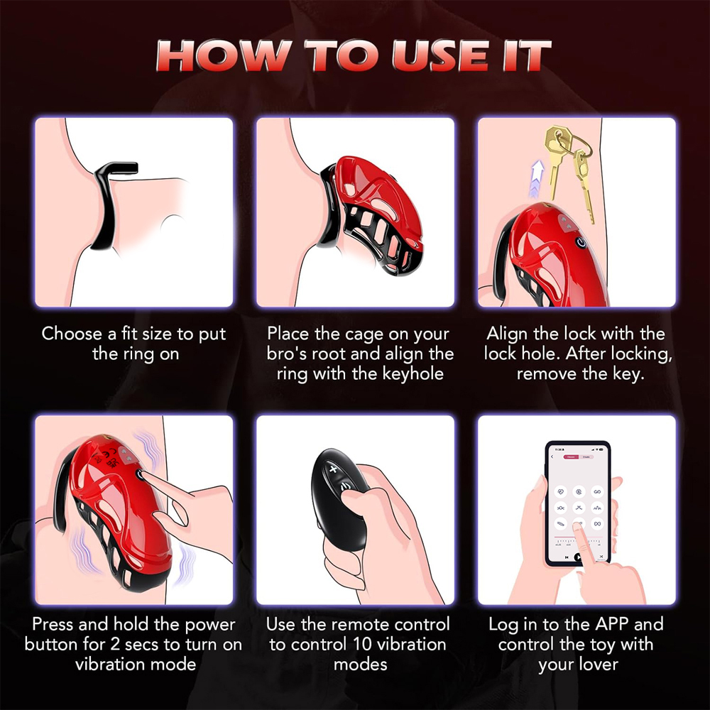 APP Remote Control Vibrating M - đánh giá và giá Men Accessories App
