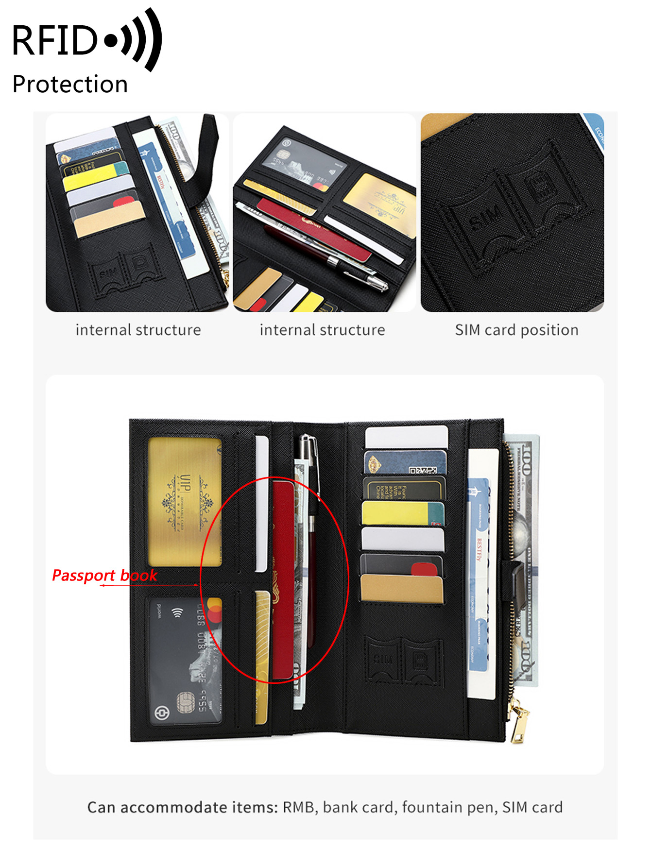 Fashionable PU Leather Airplan - đánh giá và giá Men'S Accessories Wallet