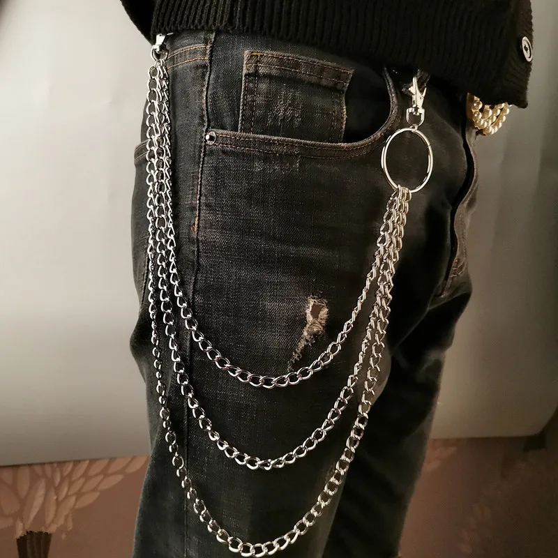 Layer Metal Belt Chain Punk Ho - đánh giá và giá Men'S Accessories Wallet