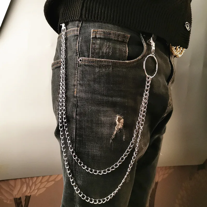 Layer Metal Belt Chain Punk Ho - đánh giá và giá Men'S Accessories Wallet