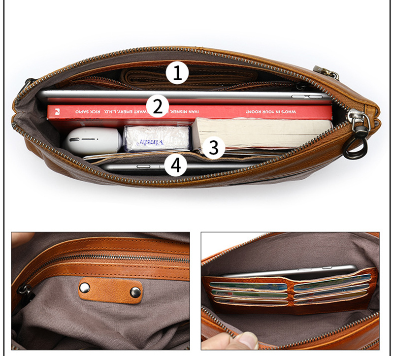 Luufan Top Grade Genuine Leath - đánh giá và giá Men'S Accessories Wallet