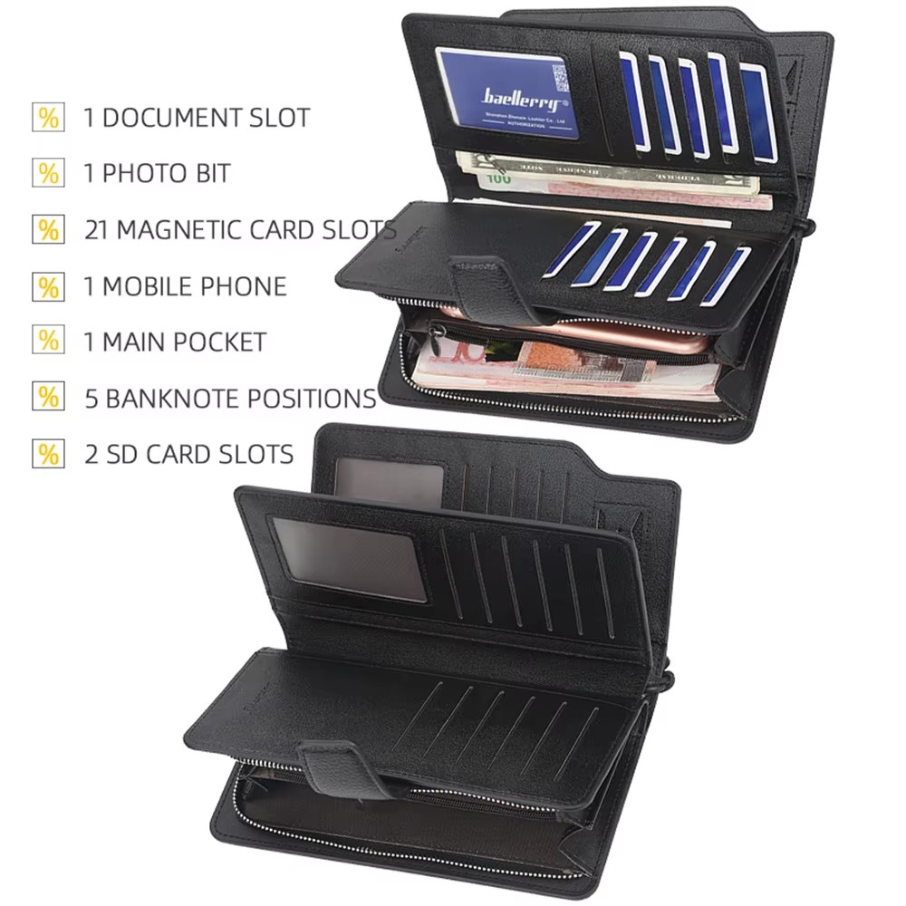 New Big Capacity Men Wallets C - đánh giá và giá Coin Holder Men