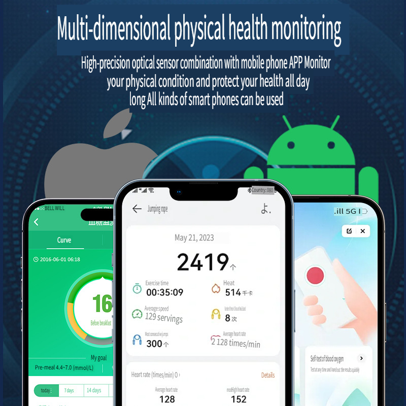 Smart Ring Bluetooth Health Tr - đánh giá và giá Men Accessories App
