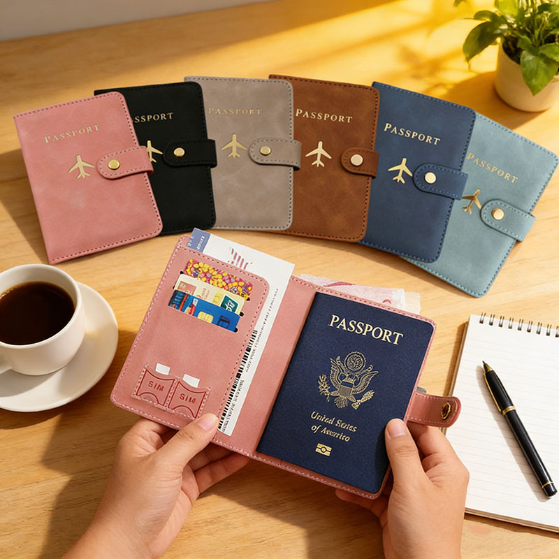 Leather Passport Holder Covers - đánh giá và giá Men'S Accessories Wallet