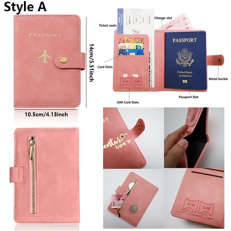 Leather Passport Holder Covers - đánh giá và giá Men'S Accessories Wallet