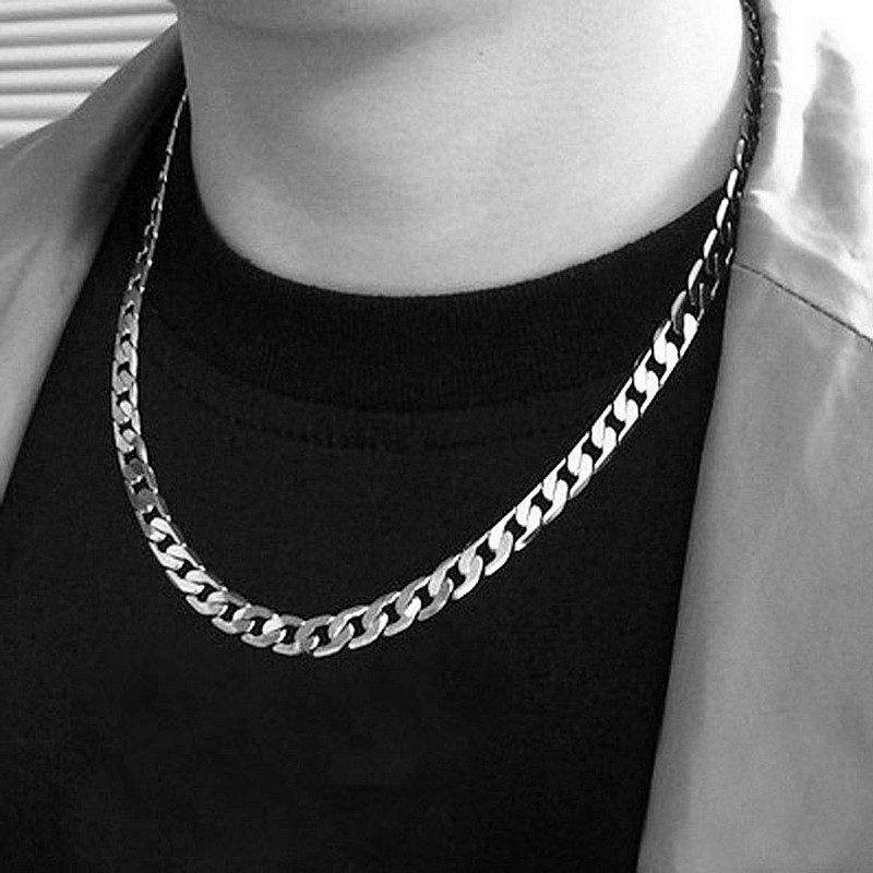925 sterling silver plated Fla - đánh giá và giá Men Accessories Neck Chain