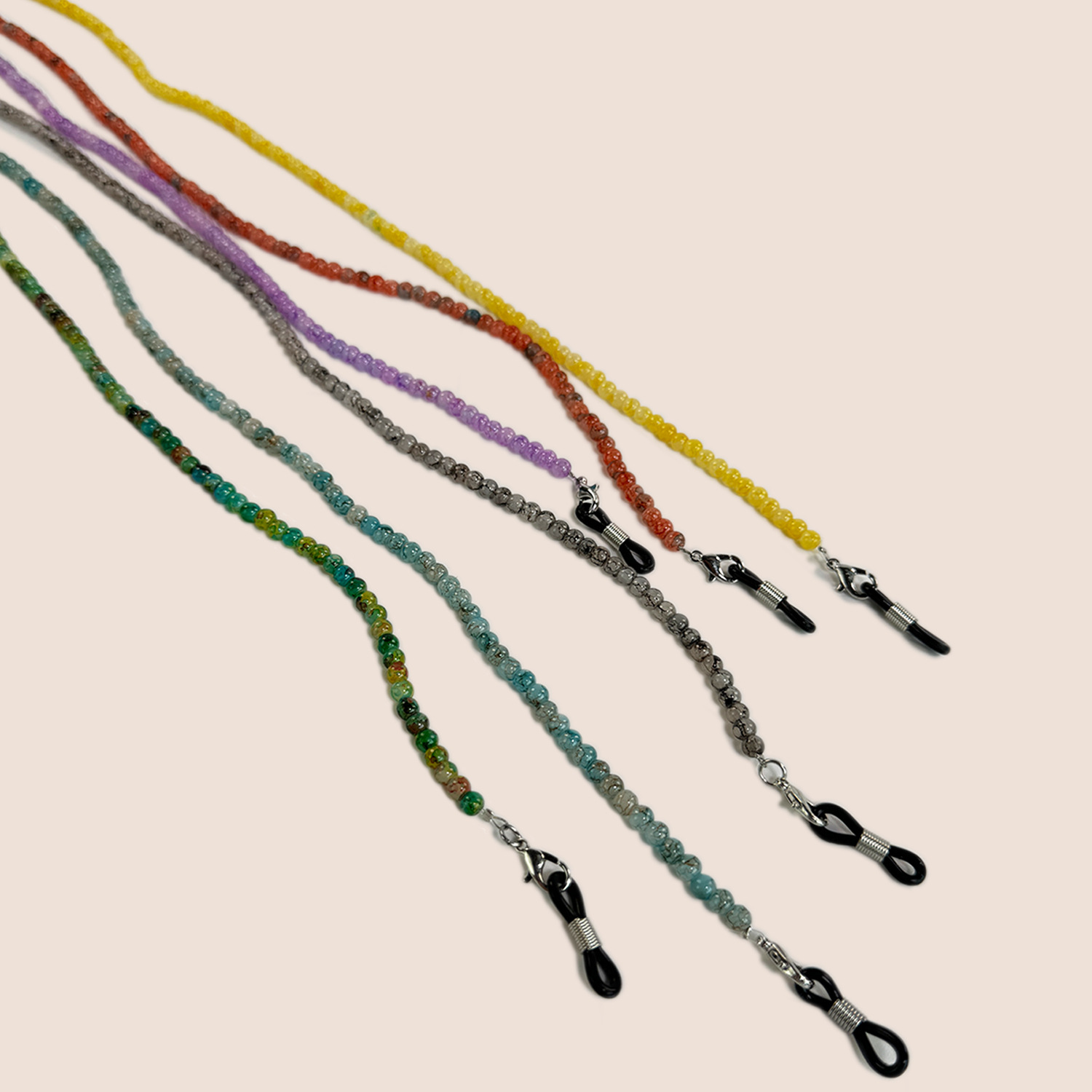Chinese Style Glass Beaded Eye - đánh giá và giá Men Accessories Neck Chain