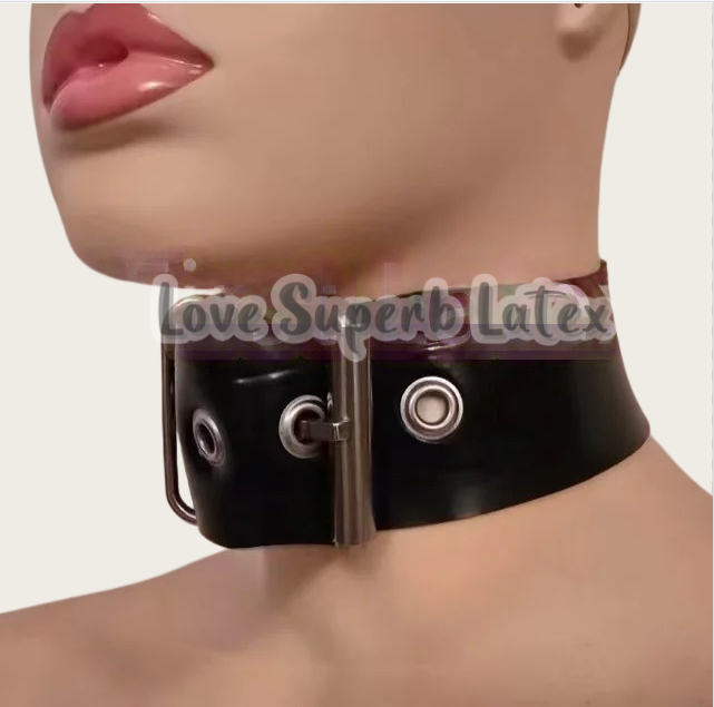 0.4mm Sexy Latex Neck Choker R - đánh giá và giá Men Accessories Neck Chain