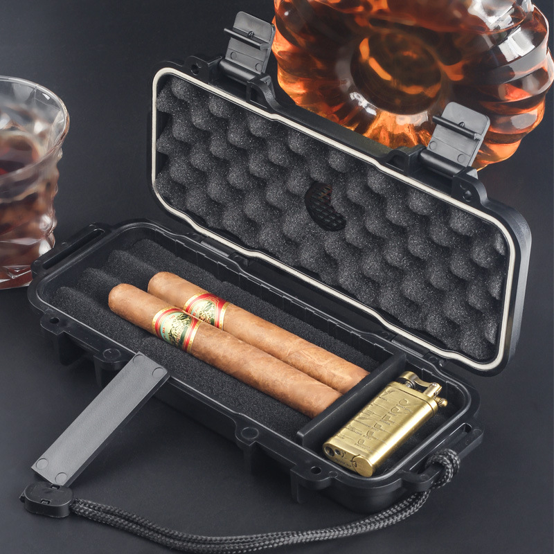 Portable Cigar Humidor With Hu - đánh giá và giá Men Accessories Gift Box