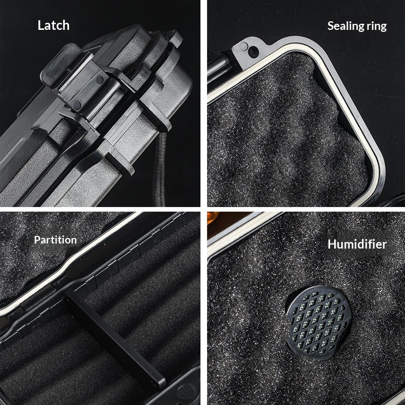 Portable Cigar Humidor With Hu - đánh giá và giá Men Accessories Gift Box