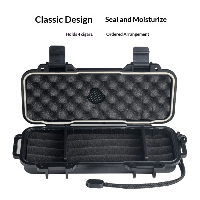 Portable Cigar Humidor With Hu - đánh giá và giá Men Accessories Gift Box