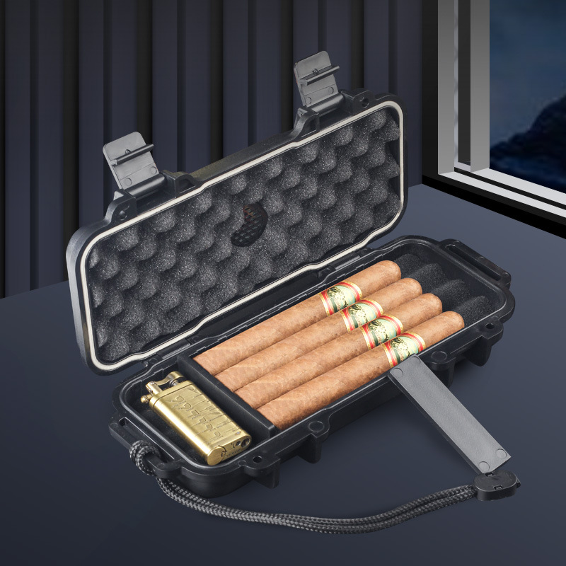 Portable Cigar Humidor With Hu - đánh giá và giá Men Accessories Gift Box