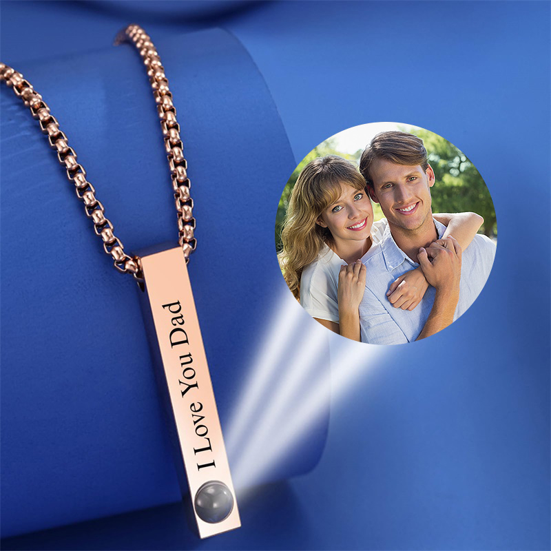 Custom Picture Name Necklace P - đánh giá và giá Men Accessories Gift Box