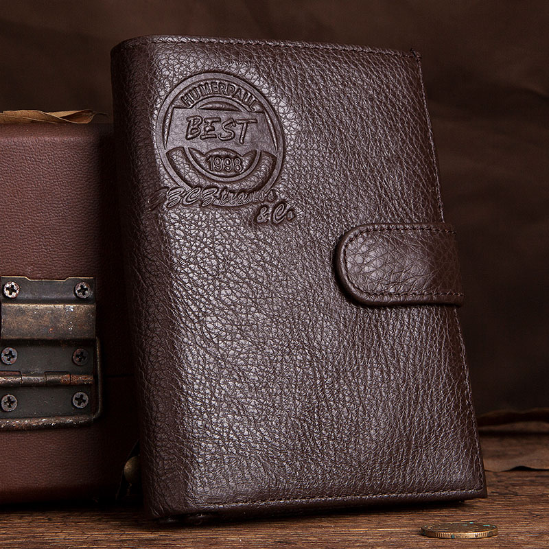 KAVIS Genuine Leather Wallet M - đánh giá và giá Coin Holder Men